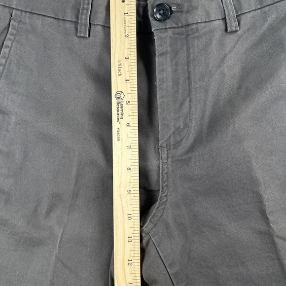 JOSEPH ABOUD Heritage Chino‎ Mens Size 32x32 Dark Gray Stretch, Flat Front NWT - Picture 6 of 12